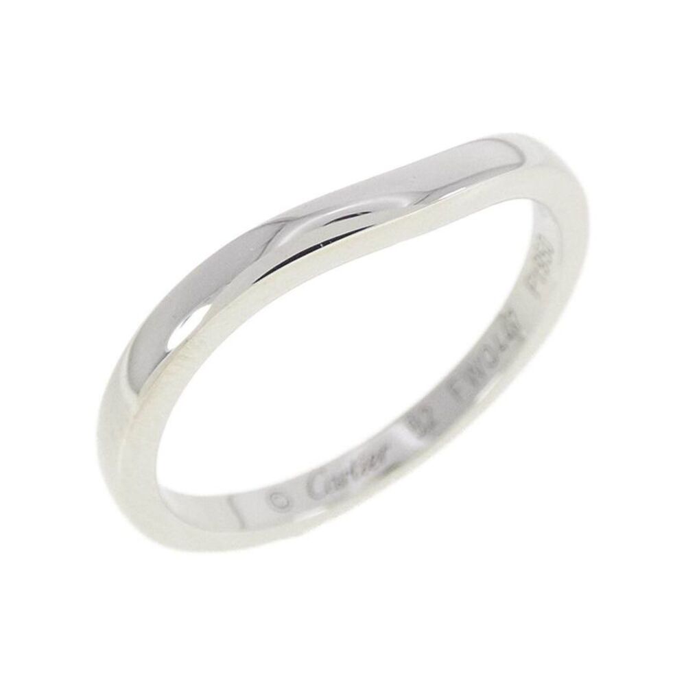 Cartier Ballerine Platinum Ring Size 11.5